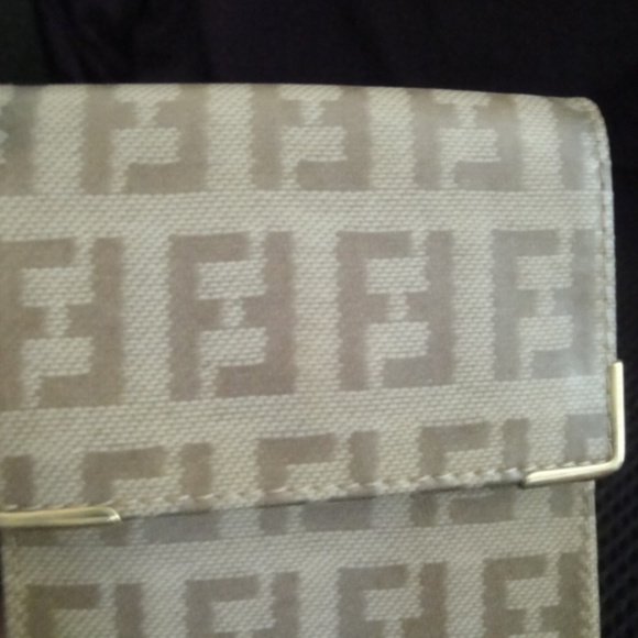 VTG FENDI ZUCCA COATED CANVAS CIGARETTE PACK CASE - Picture 2 of 6